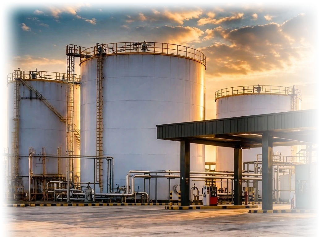 Coil Petroleum terminal storage tanks and bulk fuel infrastructure